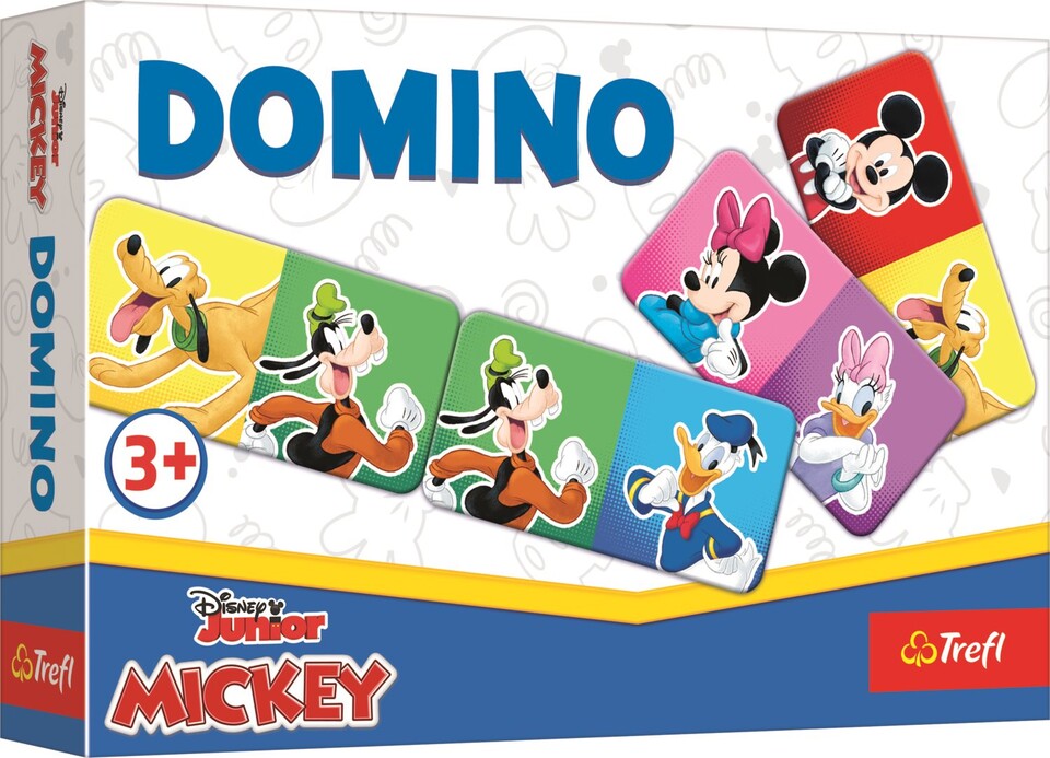 Trefl Domino mini Mickey a priatelia