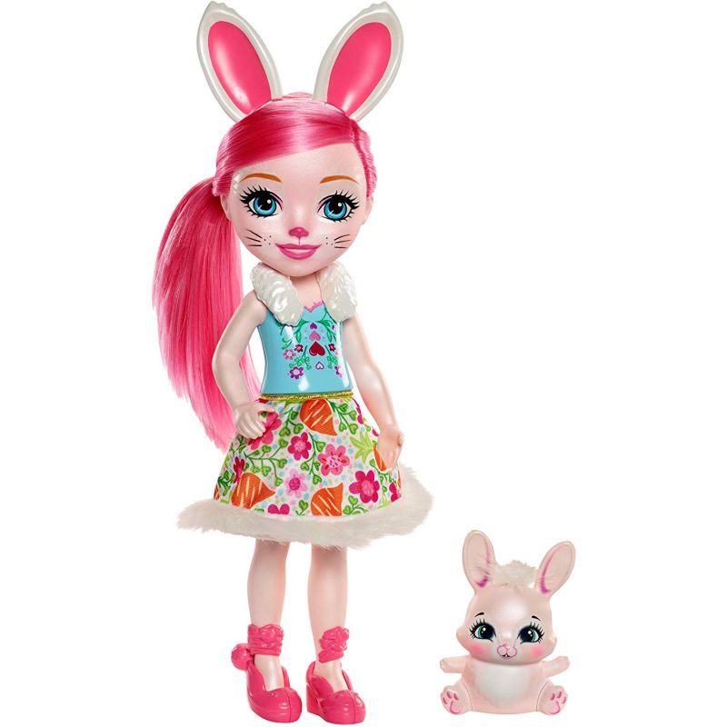 Mattel Enchantimals bábika Bree Bunny 30cm+zvieratko Twist
