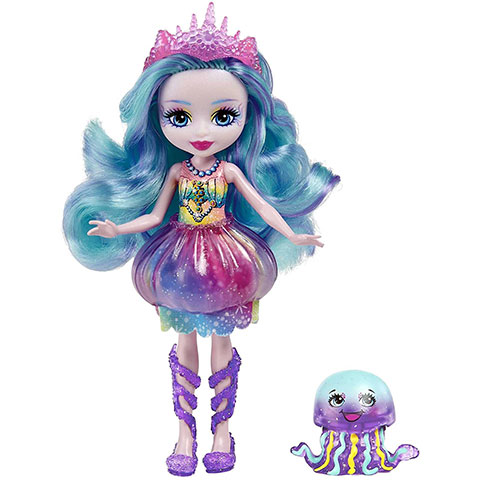 Mattel Enchantimals Jelanie Jellyfish a Stingley
