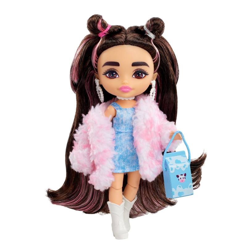 Mattel Barbie Extra Minis v kožuchu