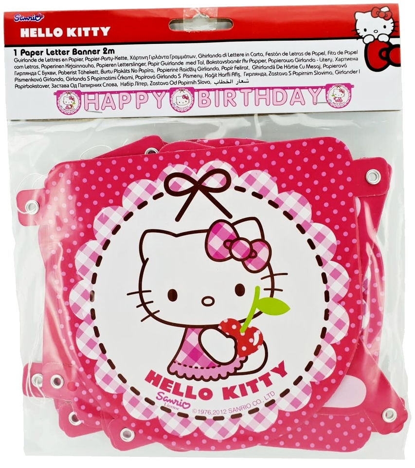 Girlanda Hello Kitty 2,4m