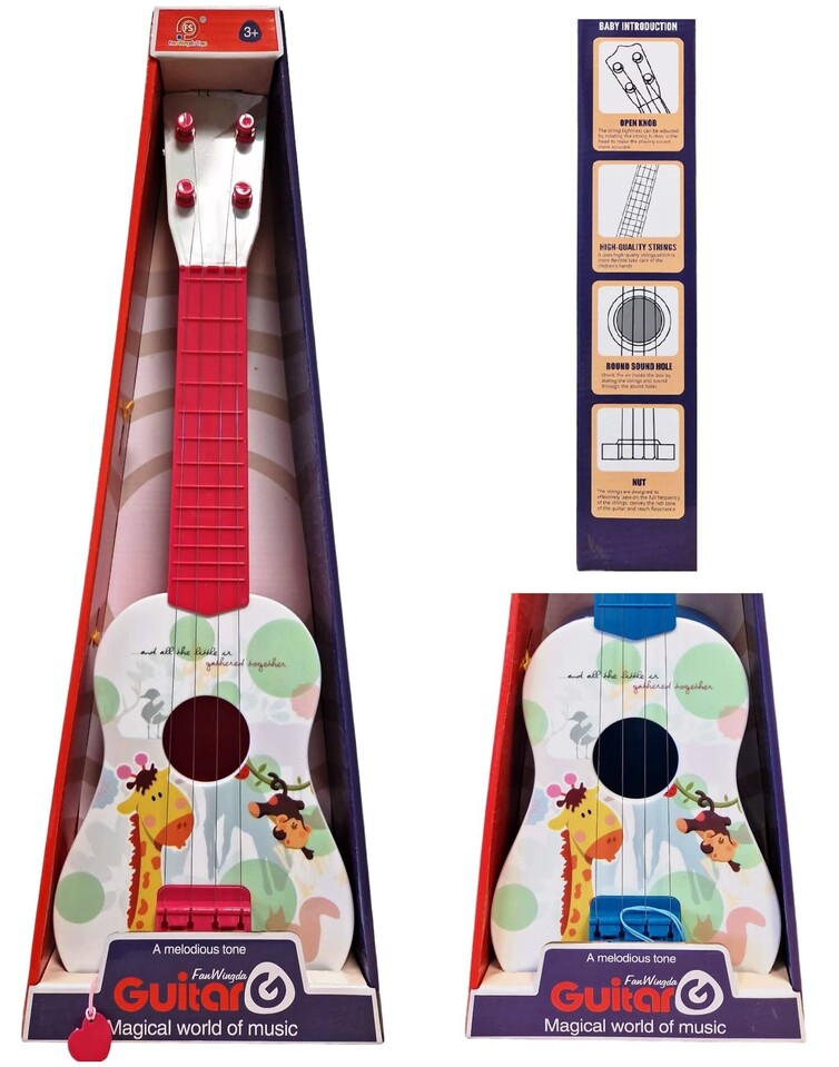 Detská gitara Safari 55cm - modrá
