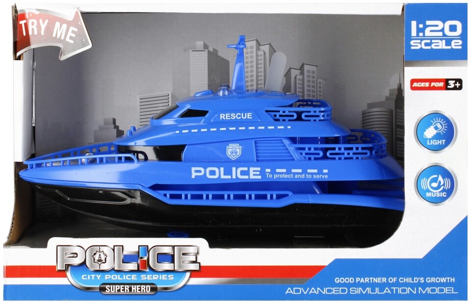 Policajná loď B/O 22cm