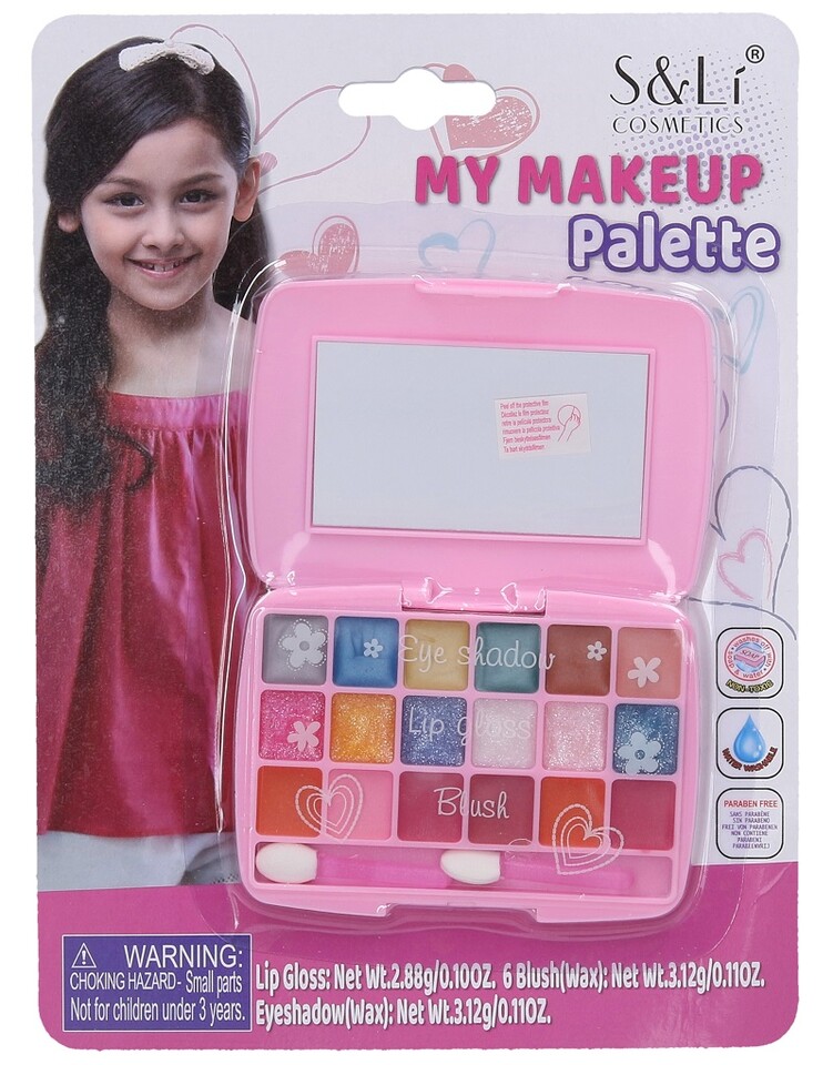 Kozmetická Make-up paletka so zrkadielkom