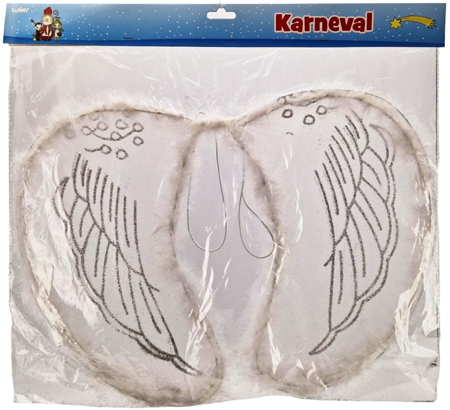 Anjelské krídla na karneval 46x47cm