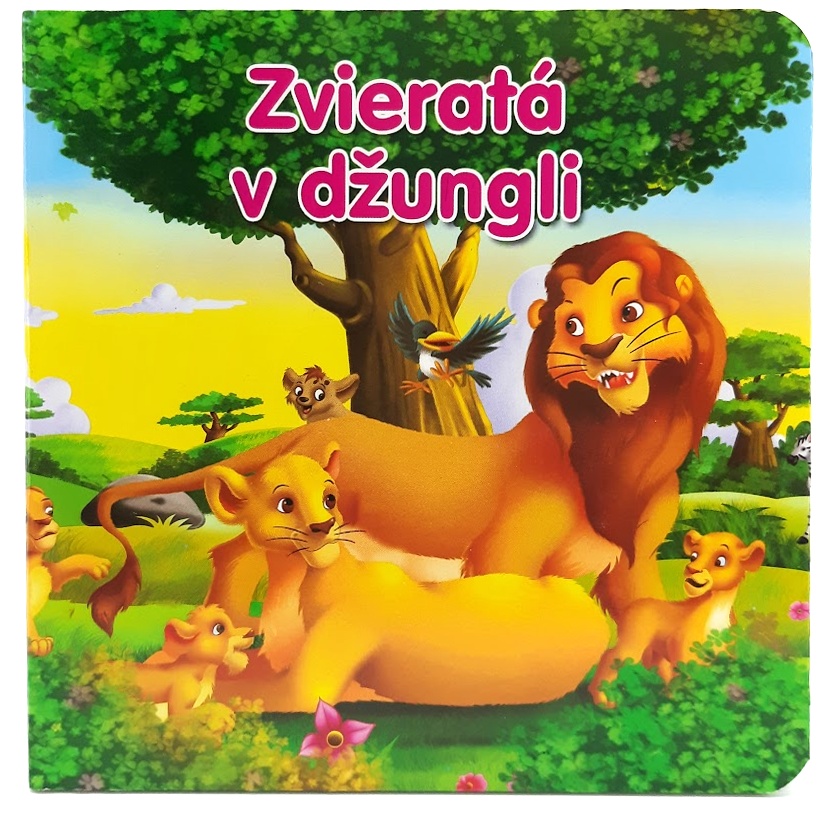 Detská knižka Zvieratá v džungli