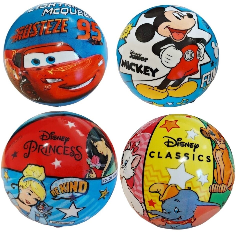 Lopta Mickey-Minnie-McQueen-Princess-Classics Fun Times 11cm - Mickey Mouse