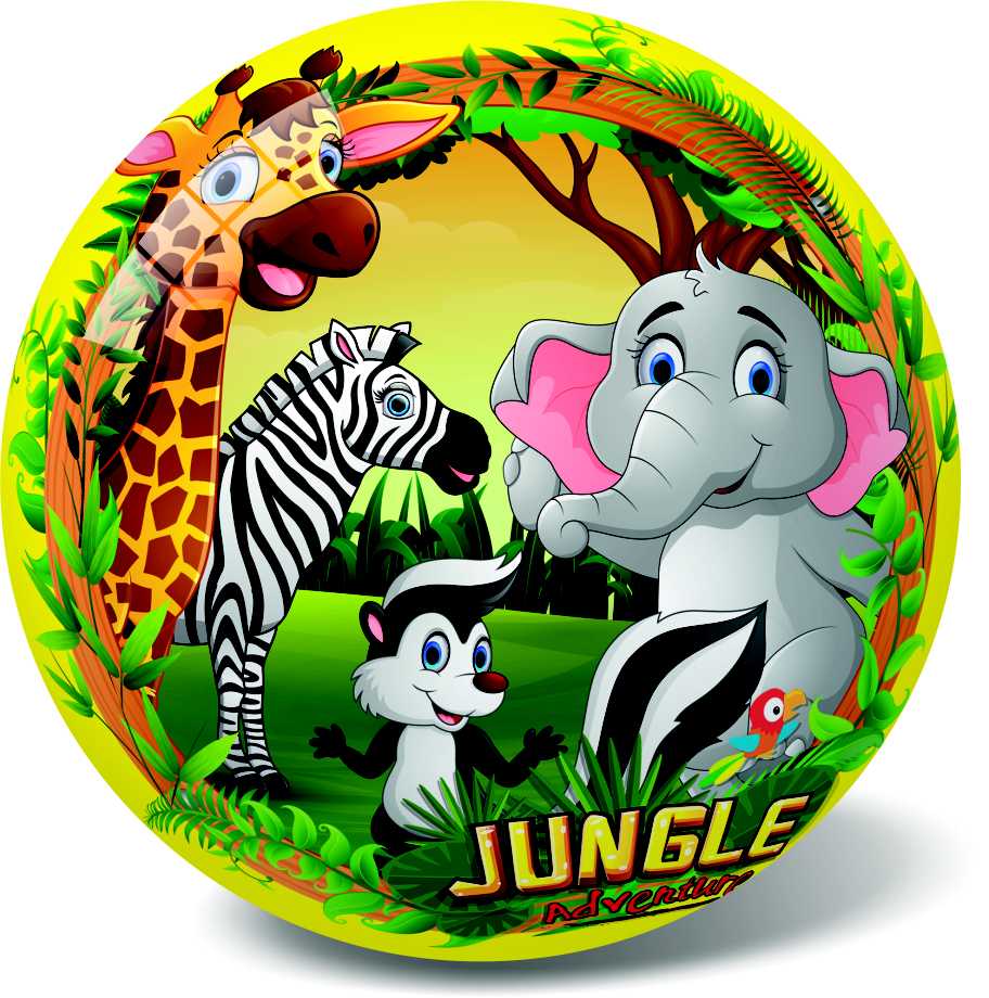 Lopta Jungle 14 cm