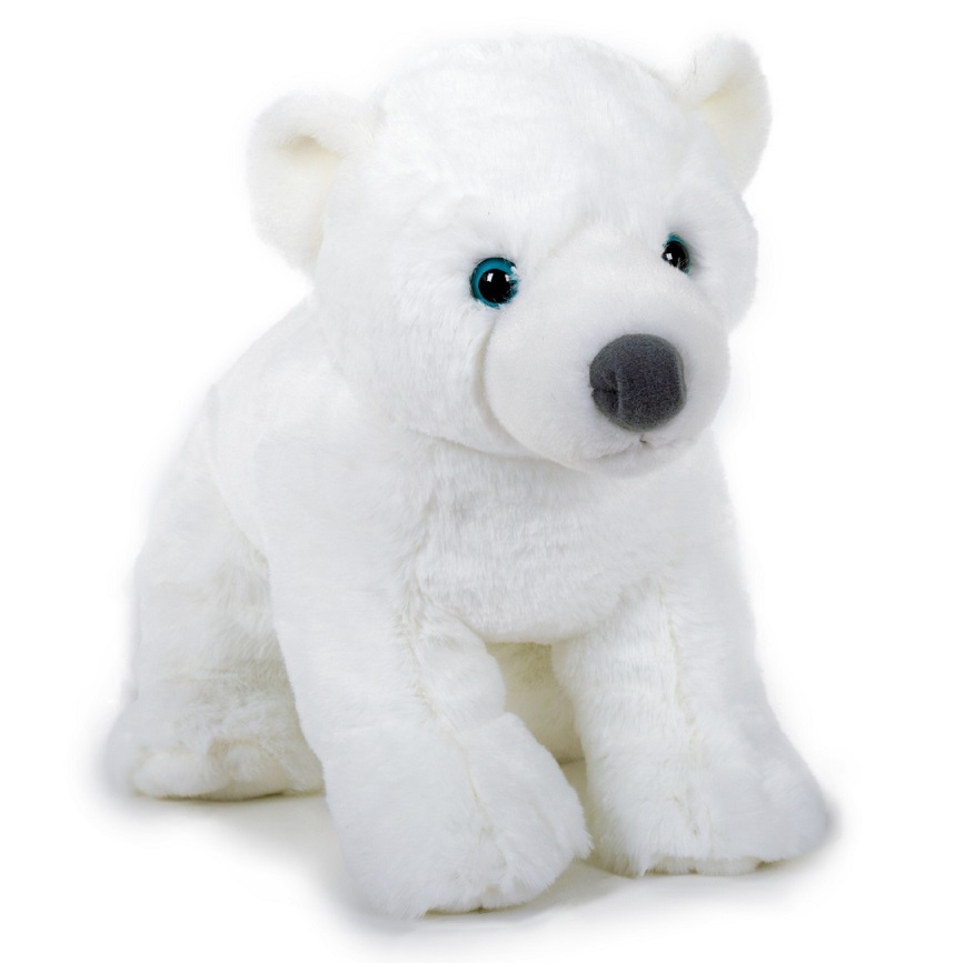 Medveď ľadový plyšový 36cm