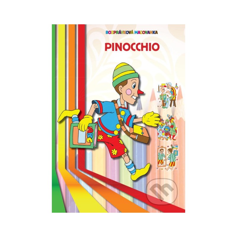 Rozprávková omaľovanka Pinocchio