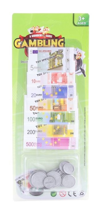 Peniaze eurá bankovky a mince