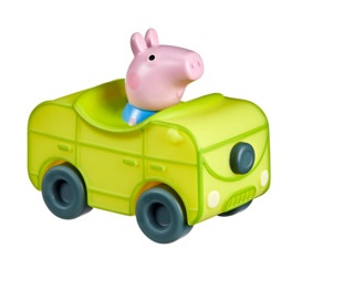 Hasbro Peppa Pig Žlté auto s Rebekou