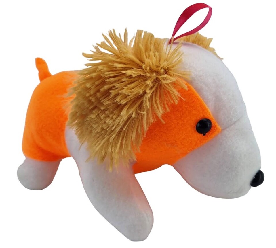 Oražnový pes plyšový 21cm