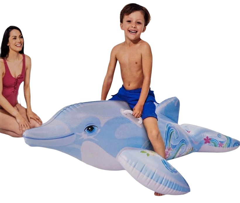 Intex 58535 nafukovací delfín 175x66cm