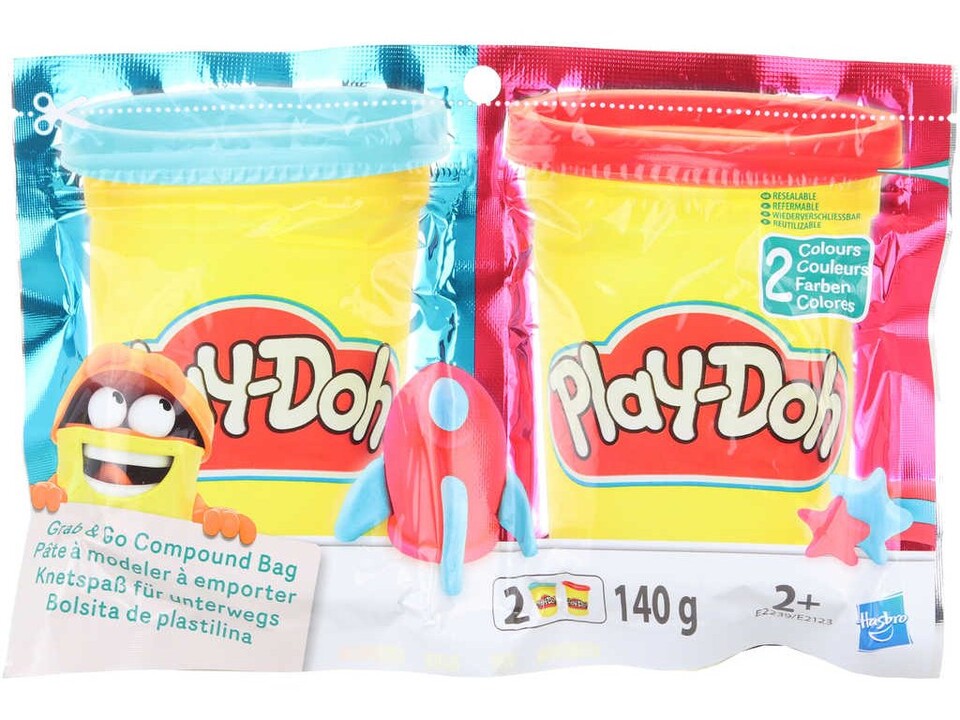 Hasbro Play-Doh v sáčku 2 farby/set