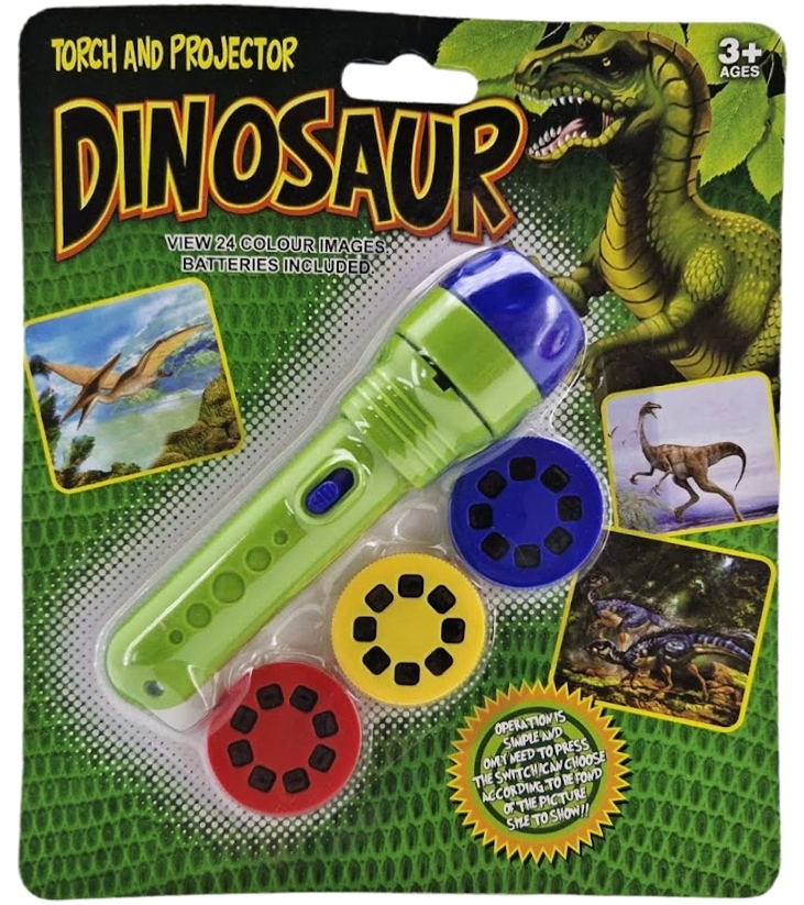 Detský ručný projektor Dinosaur 24 obrázkov