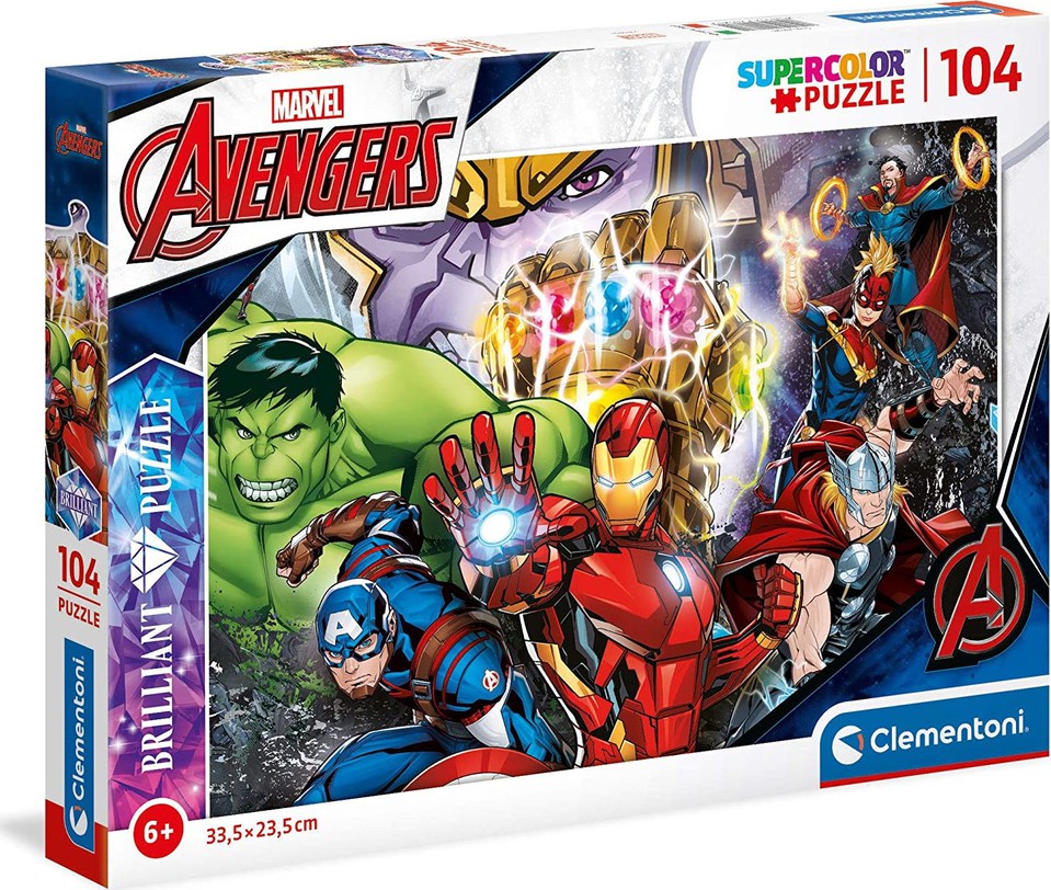 Clementoni Puzzle 104 Avengers brilliant