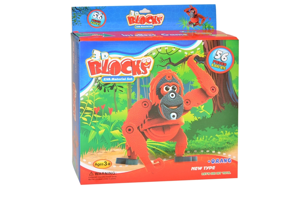 Puzzle 3D Orangutan