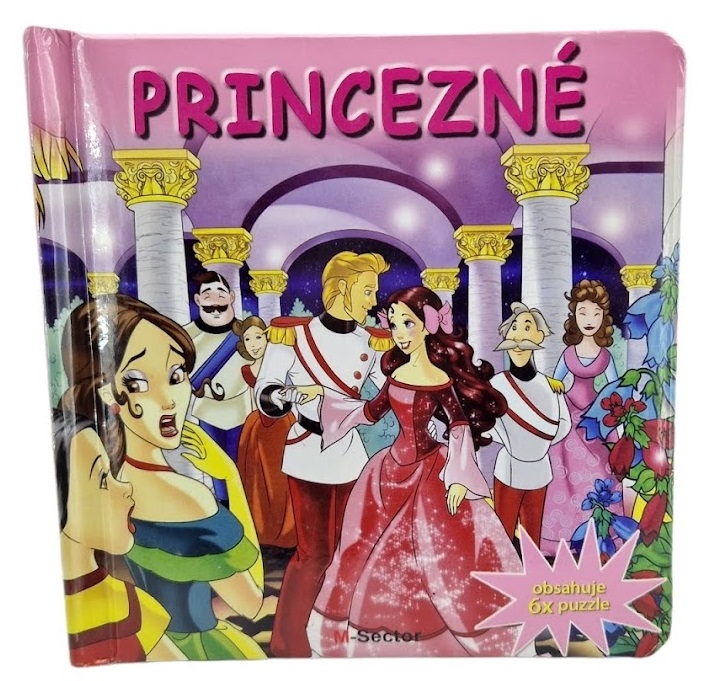 Puzzle kniha Princezné