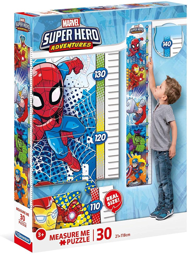 Clementoni Puzzle Meter 30 Super Hero Adventures