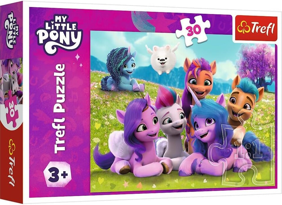 Puzzle Frozen My Little Pony 30dielikov