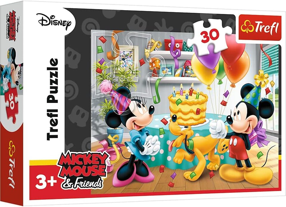 Trefl Puzzle Mickey Mouse Oslava 30dielikov