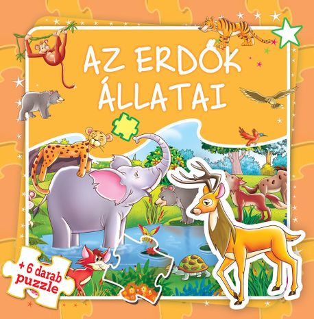 Az erdő állatai+6puzzle (Maďarská verzia)
