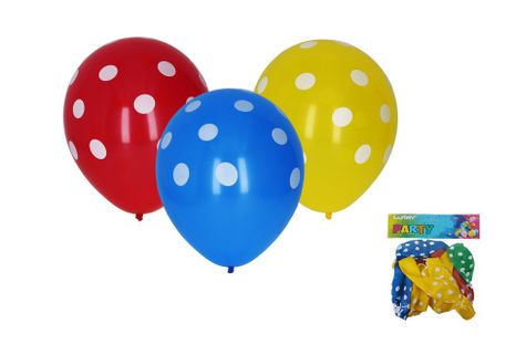 Balóny Bodky 30cm/10ks