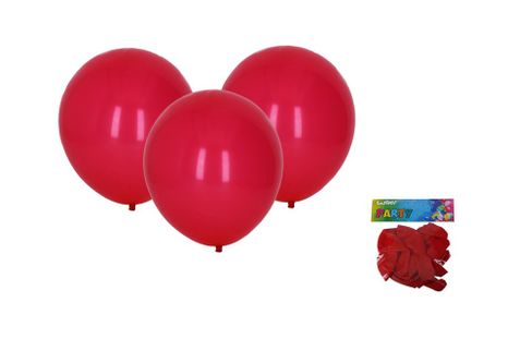 Balóny červené 30cm/10ks