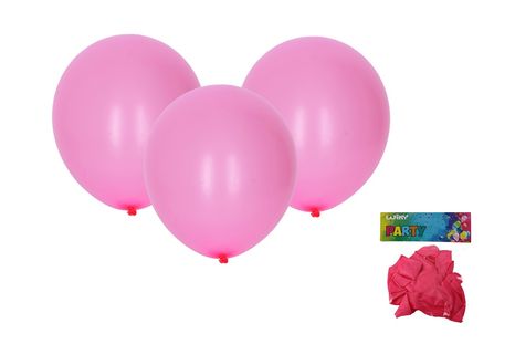 Balóny ružové 30cm/10ks