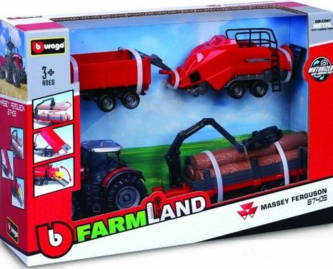 Bburago Farm tractor Gift Set