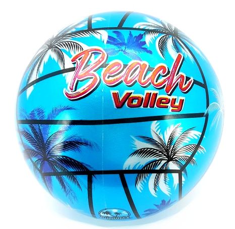 Volejbalová plážová lopta Beach Volley 3farby 21cm
