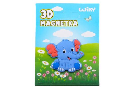Magnetka 3D Slon
