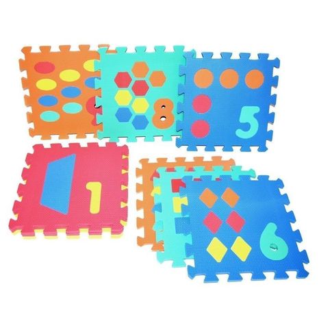 Mäkké puzzle bloky čísla 30cm
