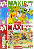 Maxi puzzle pre najmenších 16ks Ďžungla