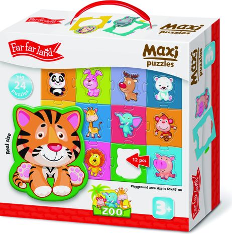 MAXI puzzle 24. Zoo (61*47cm)