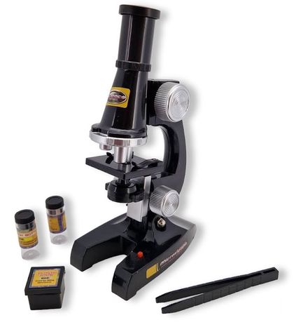 Detský mikroskop sada 100-450x