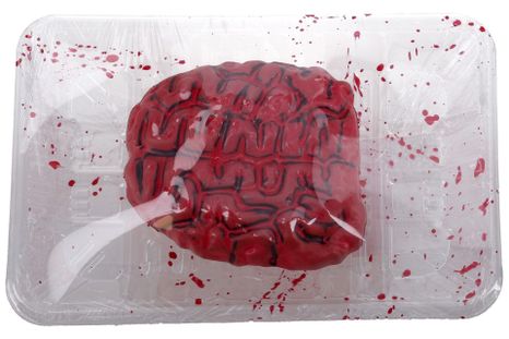 Mozog z gumy karnevalový doplnok 10cm