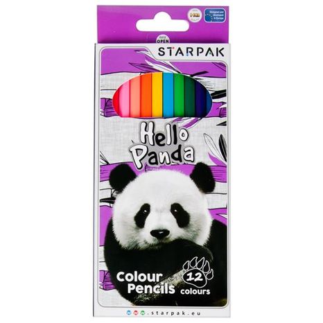 Pastelky Panda 12ks