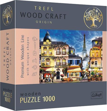 Trefl Drevené puzzle 1000 - Francúzska alej