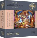 Trefl Drevené puzzle 1000 - Kúzelná komnata