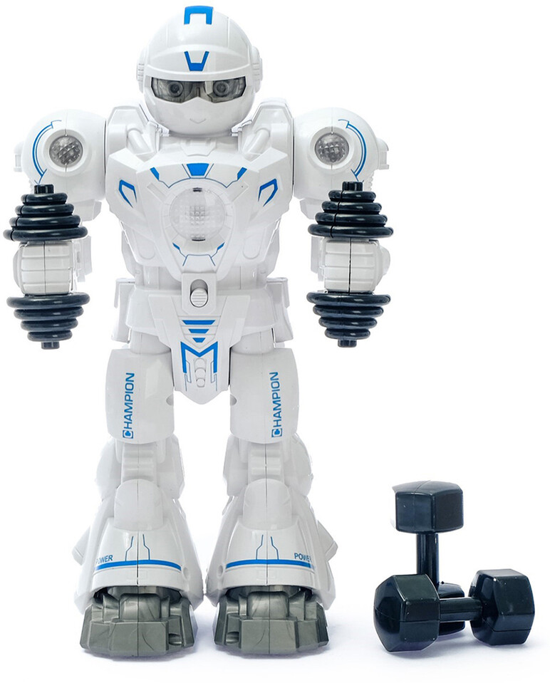 Robot kulturista s efektmi 27cm