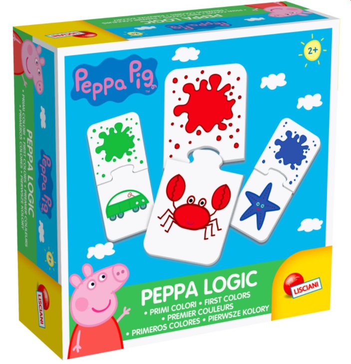 Lisciani Peppa Pig Logické miniskladačky