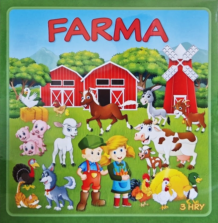 Spoločenská hra Farma 3-hry