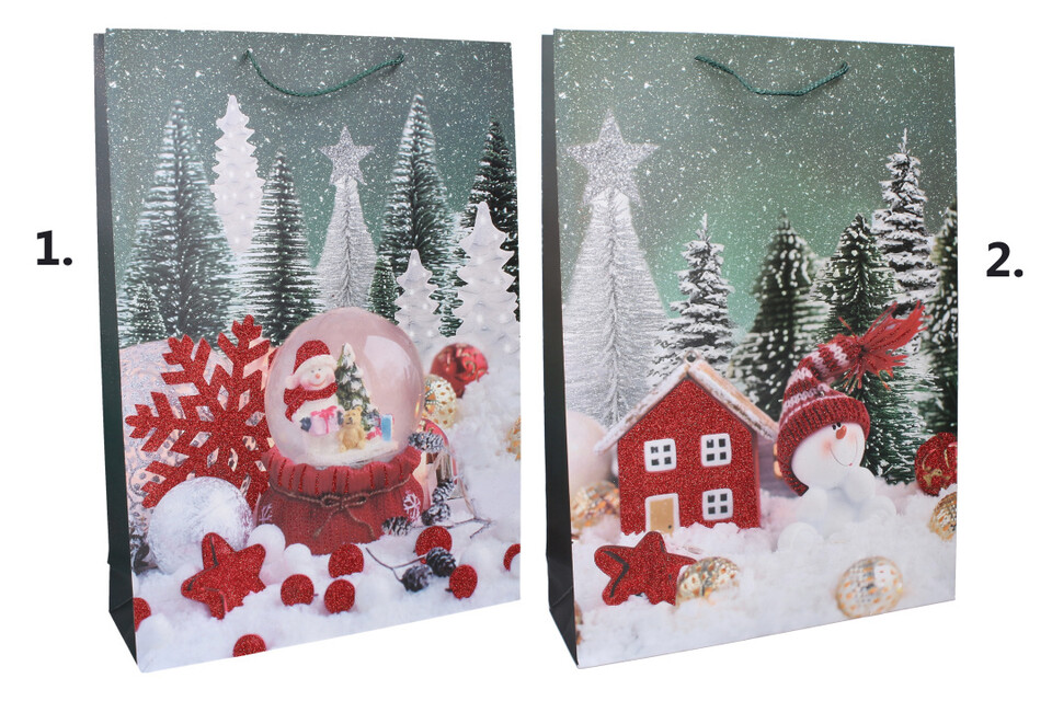 Vianočná darčeková taška 40x56x13cm - 2