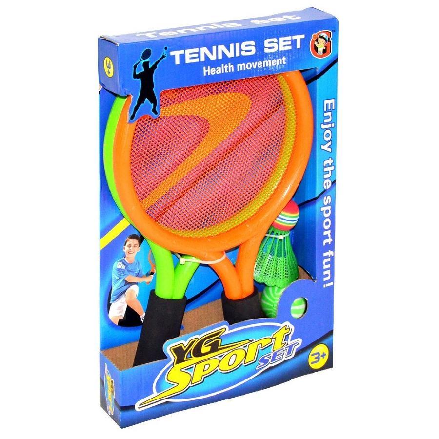 Tenis plážový s košíkom a loptičkou