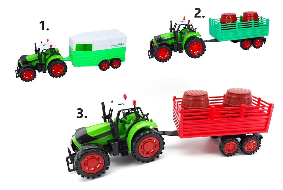 Traktor s vlečkou 35cm - 3