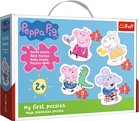 Trefl Baby puzzle - Peppa Pig 4v1