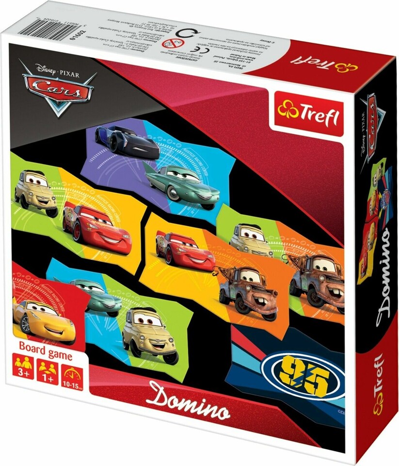 Trefl Domino Cars 28 kartičiek