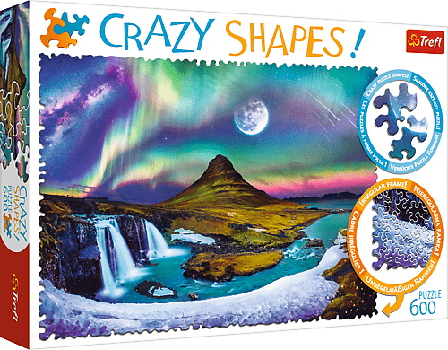 Trefl Puzzle 600 Crazy Shapes - Aurora